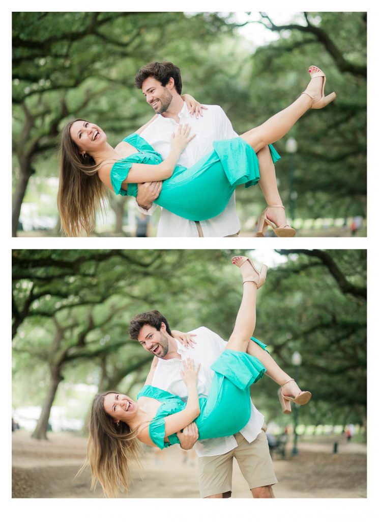 Houston Area Engagement Session at McGovern Centennial Gardens near Hermann Park by Jessica Pledger Photography