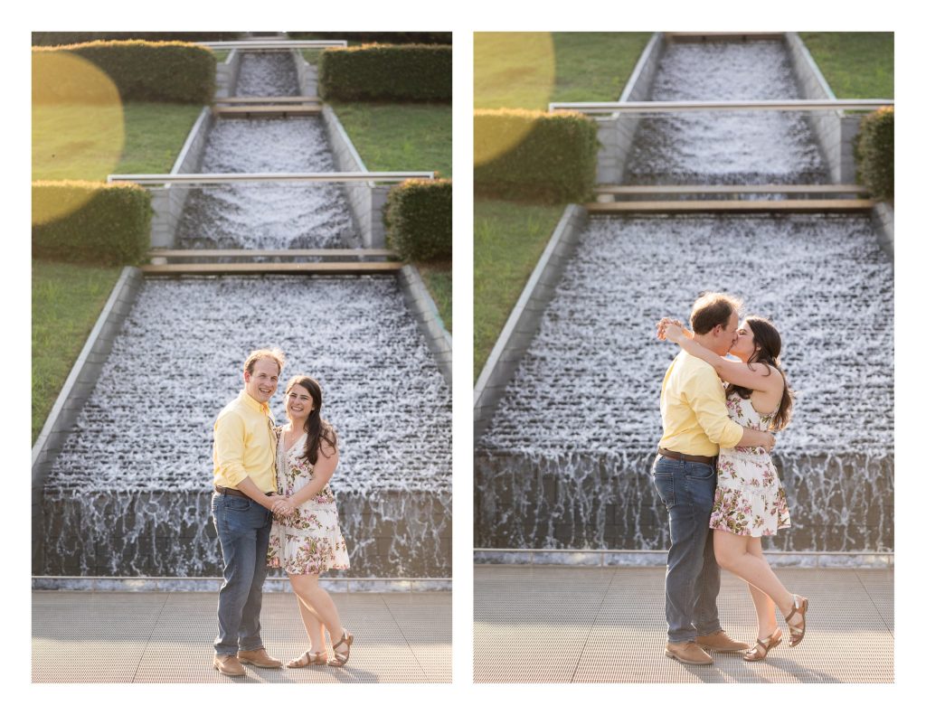 Ashton Proposed to McKenzie at the top of McGovern Centennial Gardens by Jessica Pledger Photography