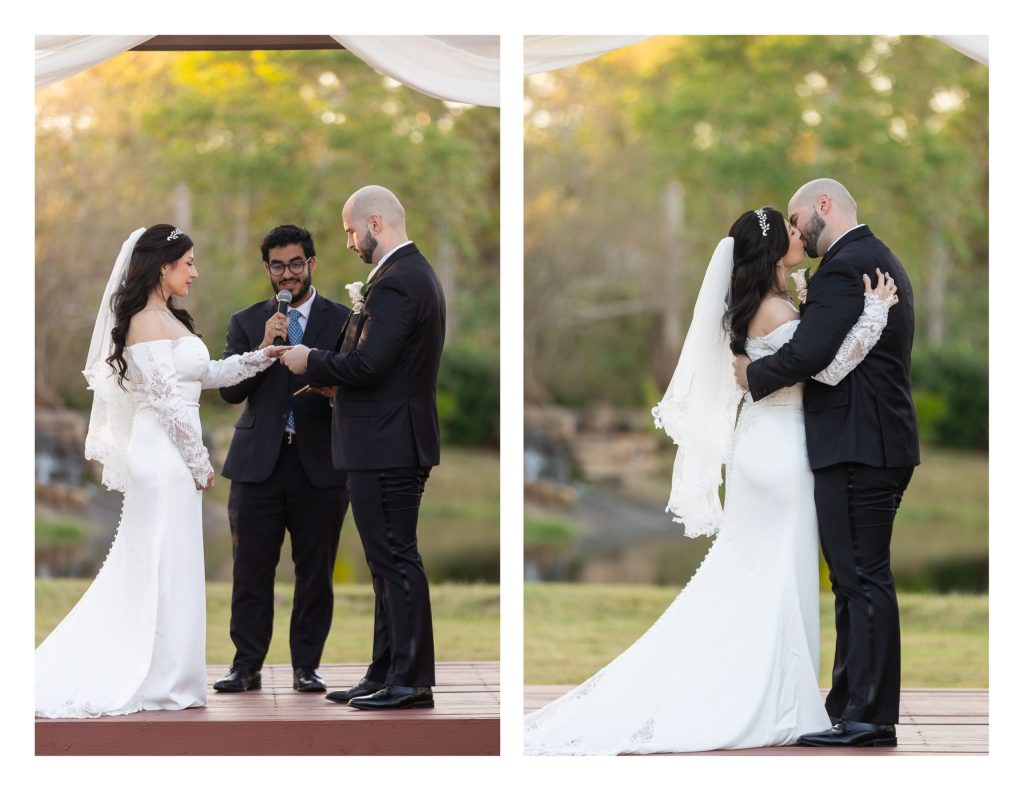 Cristina and Moatez Fall Wedding at Tuscan Courtyard by Jessica Pledger Photography