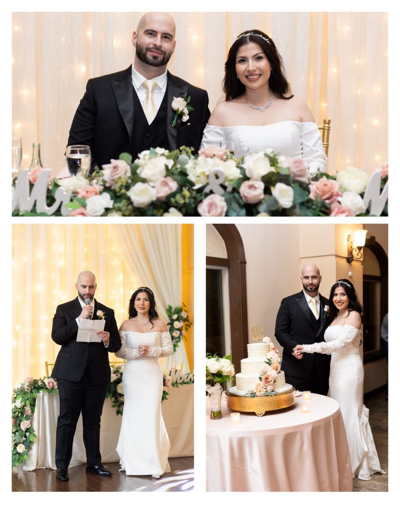 Cristina and Moatez Fall Wedding at Tuscan Courtyard by Jessica Pledger Photography